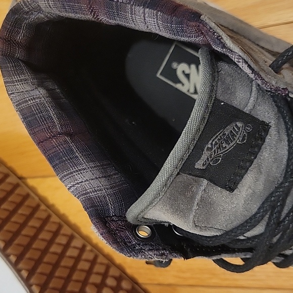 Vans Sk8 Hi MTE Pewter/Plaid - Picture 6 of 11